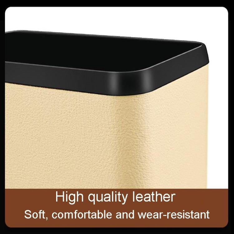 Multifunctional Car Dustbin Car Seatback Door Hanging Storage Box(Beige) - Stowing Tidying by PMC TechLife | Online Shopping South Africa | PMC TechLife | Buy Now Pay Later Mobicred