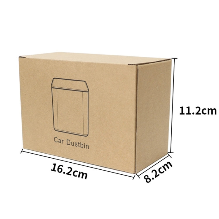 Multifunctional Car Dustbin Car Seatback Door Hanging Storage Box(Beige) - Stowing Tidying by PMC TechLife | Online Shopping South Africa | PMC TechLife | Buy Now Pay Later Mobicred