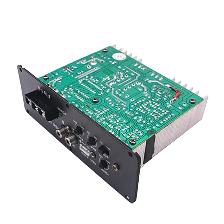 12V Car Audio Modification Ultra-thin Subwoofer Audio Amplifier Board RMS80W - Car Amplifiers by PMC TechLife | Online Shopping South Africa | PMC TechLife | Buy Now Pay Later Mobicred