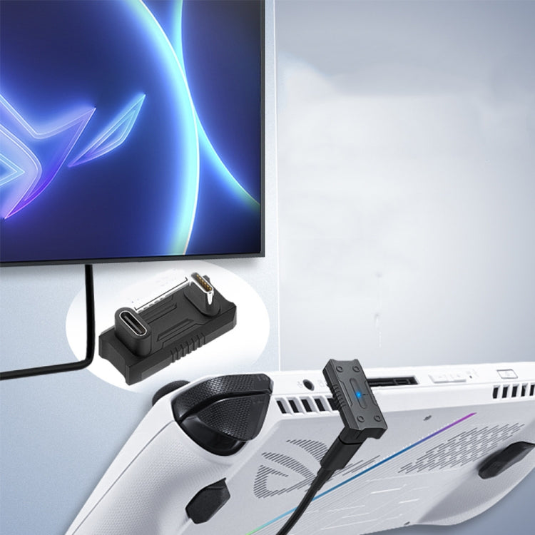 For ASUS ROG Ally /Switch 20Gbps Data Adapter 8K 60Hz 140W USB-C/Type-C Fast Charge Converter(U Shape 13.5mm) - Other Accessories by PMC TechLife | Online Shopping South Africa | PMC TechLife | Buy Now Pay Later Mobicred
