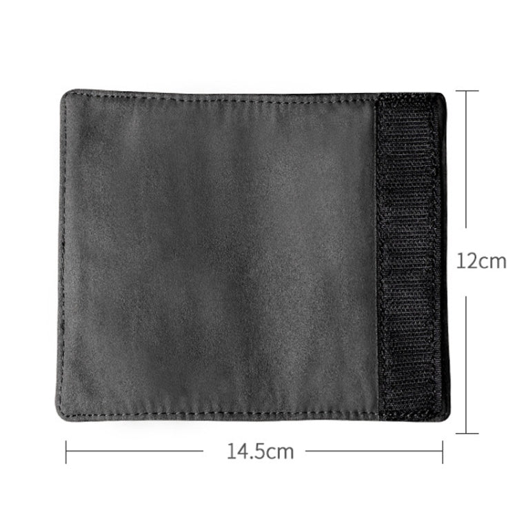 1pair Car Door Handle Decorative Anti-Scratch Cover Car Slippery Leather Inner Door Handle Protective Cover(Brown) - Car Interior Mouldings by PMC TechLife | Online Shopping South Africa | PMC TechLife | Buy Now Pay Later Mobicred