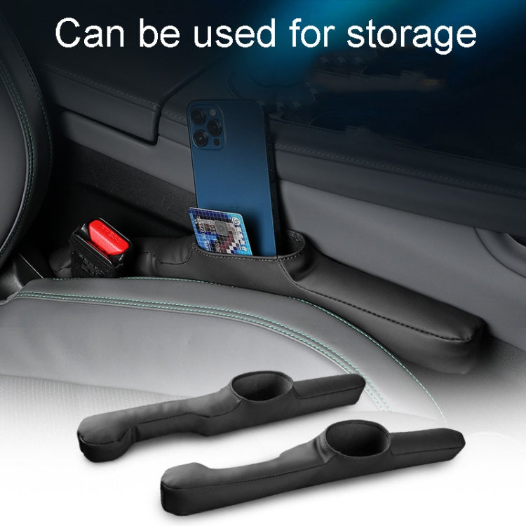 1pair Car Seat Storage Organizer Seat Anti Leakage Seam Fillers(Gray) - Seat Accessories by PMC TechLife | Online Shopping South Africa | PMC TechLife | Buy Now Pay Later Mobicred