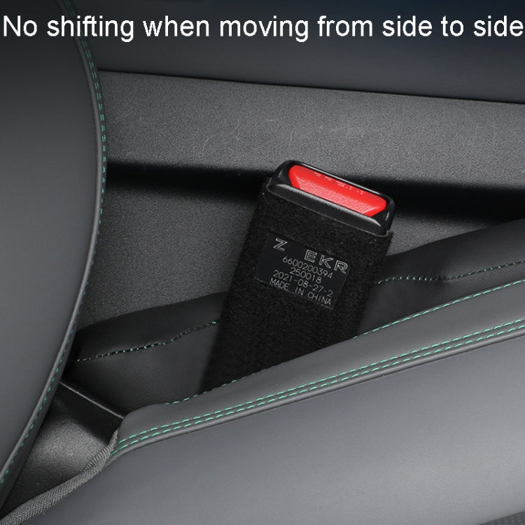 1pair Car Seat Storage Organizer Seat Anti Leakage Seam Fillers(Gray) - Seat Accessories by PMC TechLife | Online Shopping South Africa | PMC TechLife | Buy Now Pay Later Mobicred