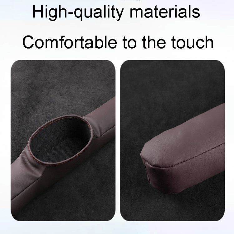 1pair Car Seat Storage Organizer Seat Anti Leakage Seam Fillers(Gray) - Seat Accessories by PMC TechLife | Online Shopping South Africa | PMC TechLife | Buy Now Pay Later Mobicred