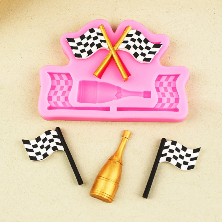 Sports Car Trophy Medal Tire Silicone Mold Glue Plaster Candle Baking Decorative Mold, Specification: A799 - free shipping - PMc TechLife - Order now!