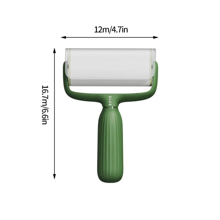 Pet Hair Adhesive Coat Remover Roller Brush(Luxurious Green) - Sponges, Cloths & Brushes by PMc TechLife | Online Shopping South Africa | PMc TechLife | Buy Now Pay Later Mobicred