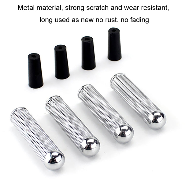8mm 4pcs/set Universal Metal Door Bolts for Automobiles Interior Modification Accessories - Others by PMC TechLife | Online Shopping South Africa | PMC TechLife | Buy Now Pay Later Mobicred