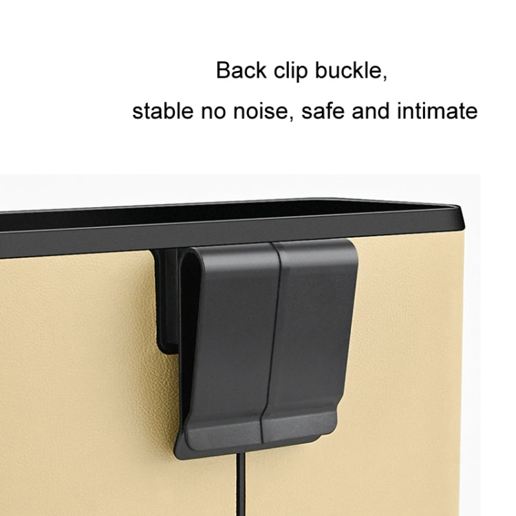 Car Seat Back Hanging Tissue Storage Box(Grey) - Stowing Tidying by PMC TechLife | Online Shopping South Africa | PMC TechLife | Buy Now Pay Later Mobicred