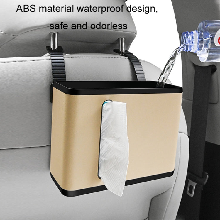 Car Seat Back Hanging Tissue Storage Box(Black) - free shipping - PMC TechLife - Order now!