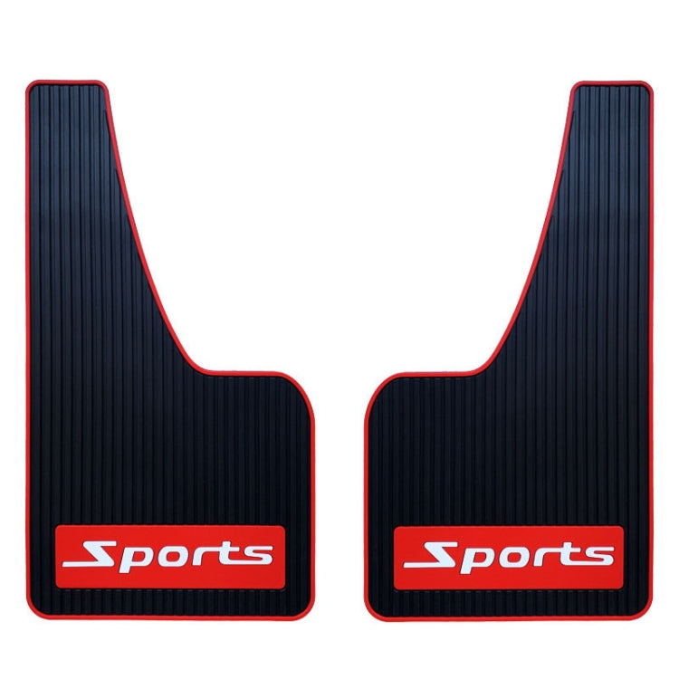 2pcs Car Tire Mud Flap Modification Plastic Anti-Splash Mud Flap, Style: Large Sports - Mudguards by PMC TechLife | Online Shopping South Africa | PMC TechLife | Buy Now Pay Later Mobicred