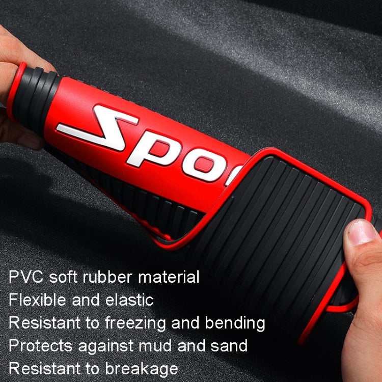 2pcs Car Tire Mud Flap Modification Plastic Anti-Splash Mud Flap, Style: Large Blank - Mudguards by PMC TechLife | Online Shopping South Africa | PMC TechLife | Buy Now Pay Later Mobicred