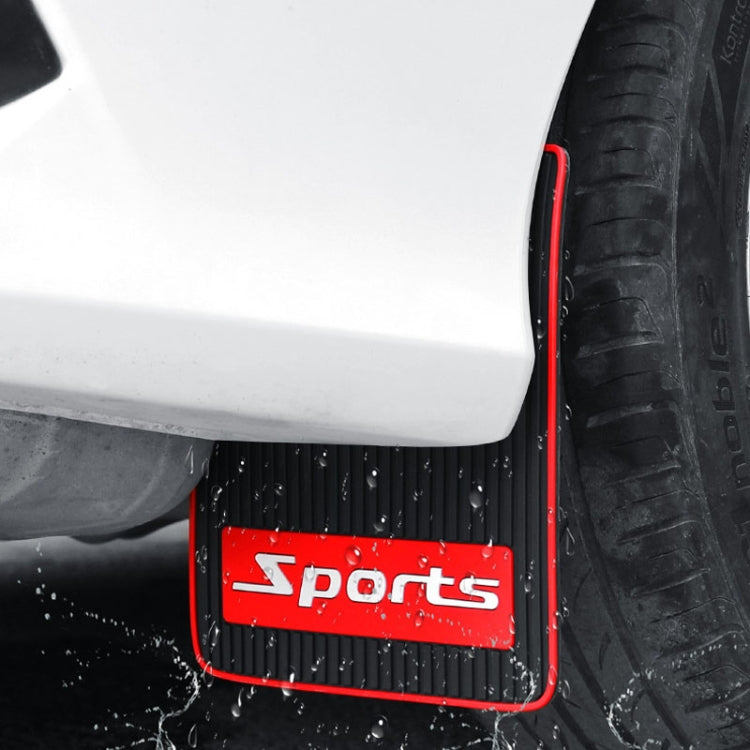 2pcs Car Tire Mud Flap Modification Plastic Anti-Splash Mud Flap, Style: Large Sports - Mudguards by PMC TechLife | Online Shopping South Africa | PMC TechLife | Buy Now Pay Later Mobicred