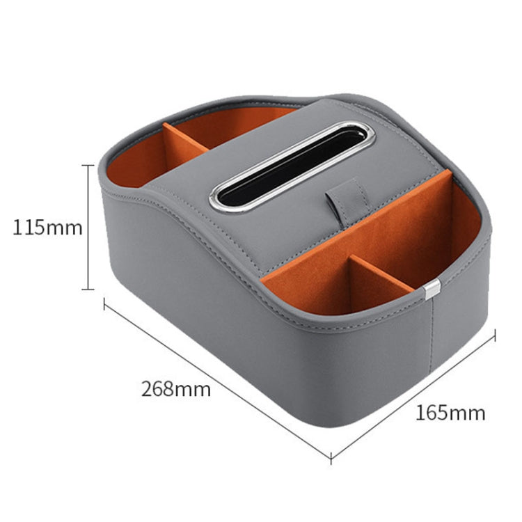 Cat Supplies Leather Storage Box Car Split Paper Tissue Box, Color: Warm Beige - Stowing Tidying by PMC TechLife | Online Shopping South Africa | PMC TechLife | Buy Now Pay Later Mobicred