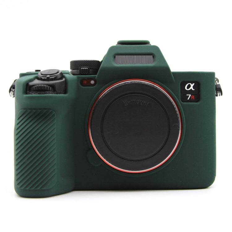For Sony A7RV Mirrorless Camera Protective Silicone Case, Color: Dark Green - Protective Case by PMC TechLife | Online Shopping South Africa | PMC TechLife | Buy Now Pay Later Mobicred