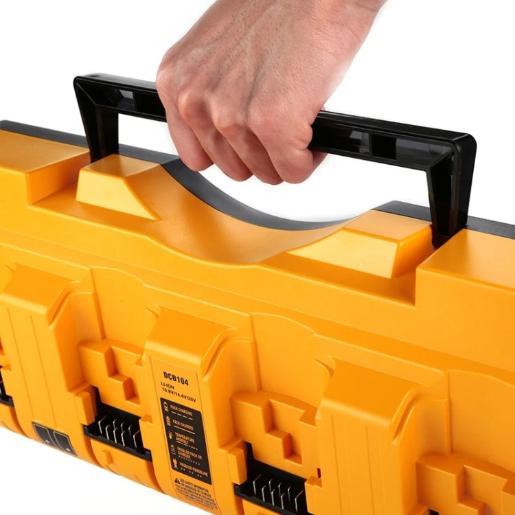 DCB104 Portable Fast Charger 12V-20V Electric Tool Lithium Battery Charger, For Dewalt DCB127 / DCB200 / DCB205 / DCB206, Plug: AU - Electric Saws & Accessories by PMc TechLife | Online Shopping South Africa | PMc TechLife | Buy Now Pay Later Mobicred
