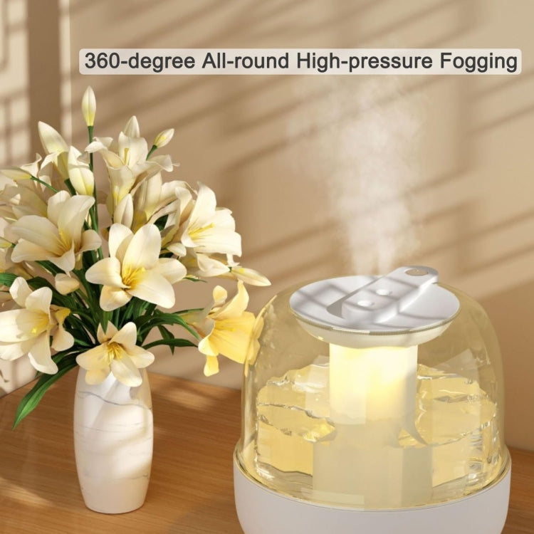 4L Wireless Humidifier USB Oil Diffuser with Night Light(White) - free shipping - PMC TechLife - Order now!