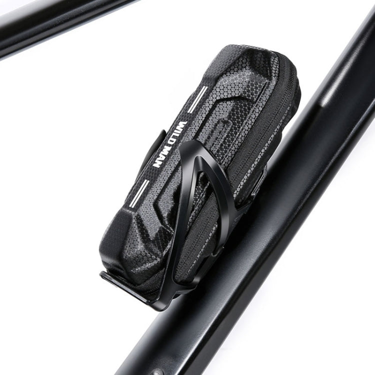 WILD MAN XT11 0.5L EVA Hard Shell Mountain Bike Bag Water Bottle Cage Repair Tool Kit(Black) - free shipping - PMC TechLife - Order now!