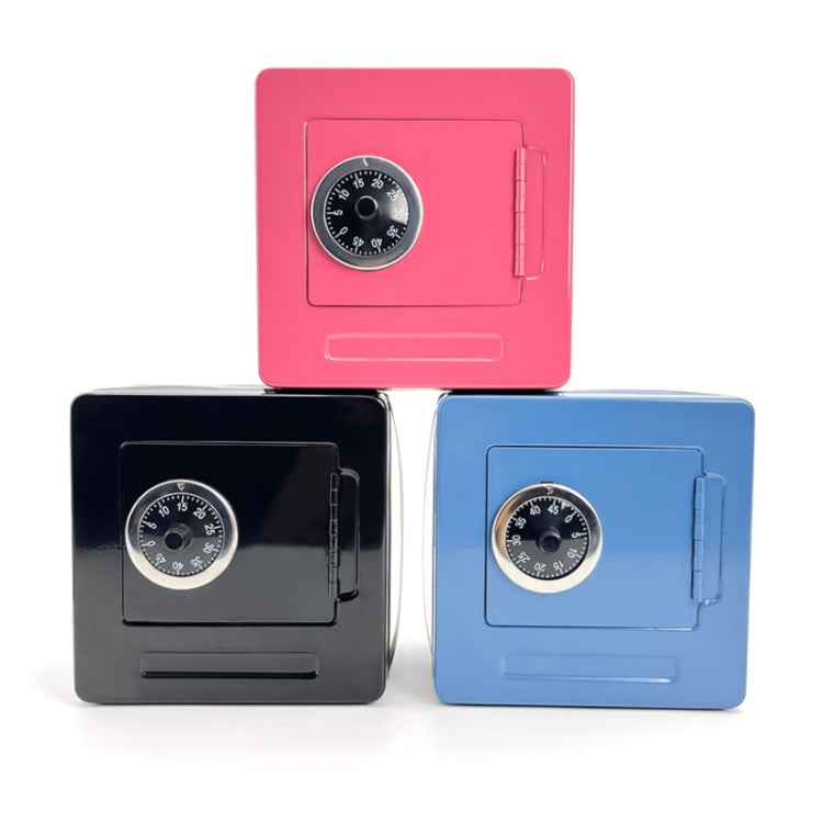 Portable  Metal Password Safe Cash Box Piggy Bank Money Organizer(Blue) - free shipping - PMc TechLife - Order now!