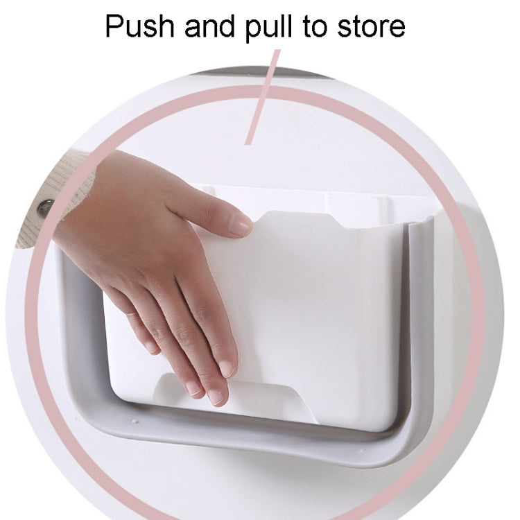 Foldable Car Bin Dual-Use Dustbin Organizer For Home And Car(Light Pink) - Stowing Tidying by PMC TechLife | Online Shopping South Africa | PMC TechLife | Buy Now Pay Later Mobicred