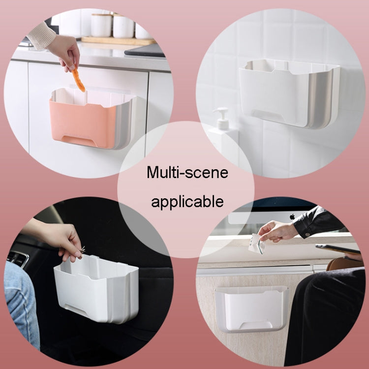 Foldable Car Bin Dual-Use Dustbin Organizer For Home And Car(Light Pink) - Stowing Tidying by PMC TechLife | Online Shopping South Africa | PMC TechLife | Buy Now Pay Later Mobicred