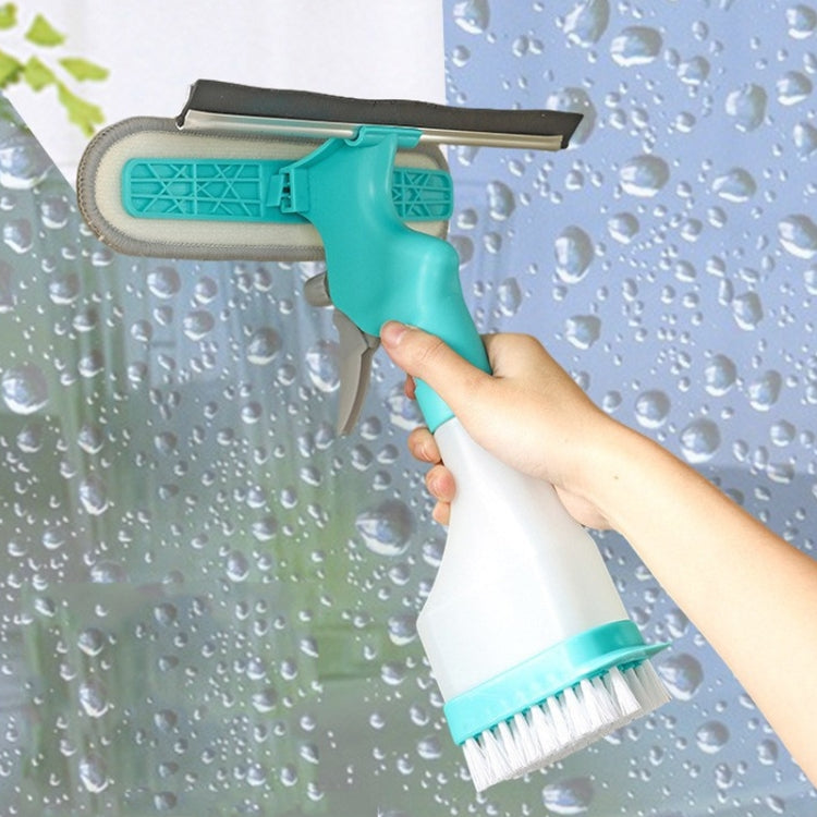 4 In 1 Double-sided Glass Wiper Window Squeegee Portable Spray Mirror Car Glass Cleaner  YJ520 - Sponges, Cloths & Brushes by PMC TechLife | Online Shopping South Africa | PMC TechLife | Buy Now Pay Later Mobicred
