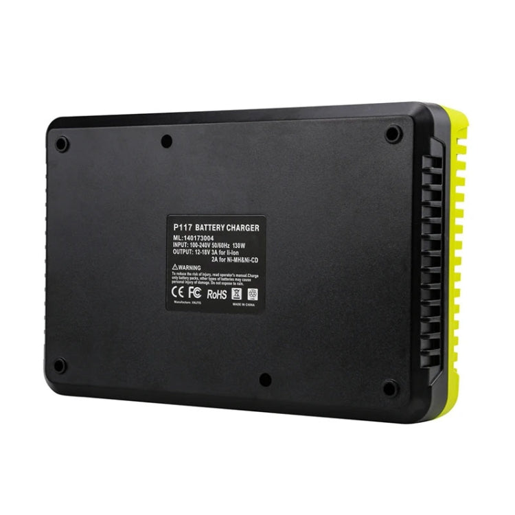 For RYOBI P108 / P117 12-18V Lithium Nickel Battery Dual Port Charger, Plug: AU - free shipping - PMc TechLife - Order now!