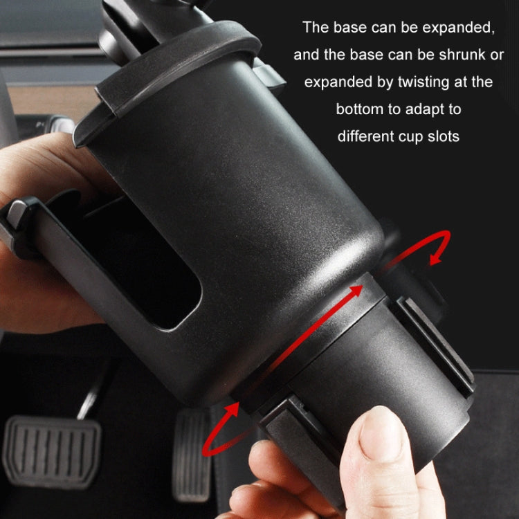 Car Centre Navigation Mobile Phone Holder 360 Rotating Water Cup Holder, Size: Large - Car Drink Holders by PMC TechLife | Online Shopping South Africa | PMC TechLife | Buy Now Pay Later Mobicred