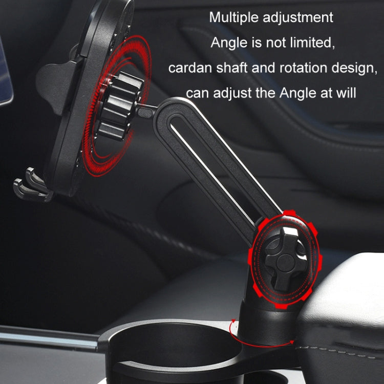 Car Centre Navigation Mobile Phone Holder 360 Rotating Water Cup Holder, Size: Large - Car Drink Holders by PMC TechLife | Online Shopping South Africa | PMC TechLife | Buy Now Pay Later Mobicred