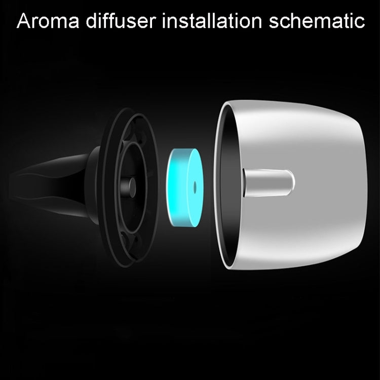 Car Fragrance Super Engine Car Air Conditioning Aroma Diffuser Outlet Ornament, Model: Bright Silver Blue Light - free shipping - PMC TechLife - Order now!