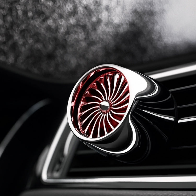 Car Fragrance Super Engine Car Air Conditioning Aroma Diffuser Outlet Ornament, Model: Gray Titanium Red Light - free shipping - PMC TechLife - Order now!