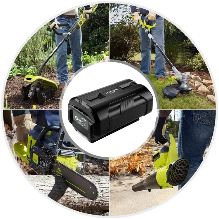 4000mAh For Ryobi OP4026A / OP4050 40V Lawn Mowers Lithium-ion Battery - Lawn Mower, Saws & Accessories by PMc TechLife | Online Shopping South Africa | PMc TechLife | Buy Now Pay Later Mobicred