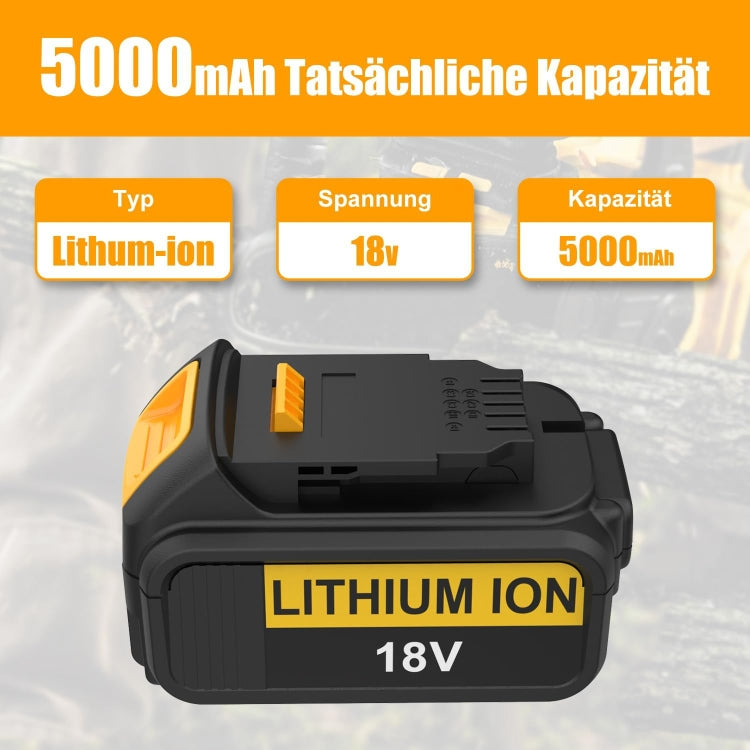 4000mAh For Dewalt DCB180 / DCB181 / DCB200 18V Electrical Tools Spare Battery - Electric Saws & Accessories by PMc TechLife | Online Shopping South Africa | PMc TechLife | Buy Now Pay Later Mobicred