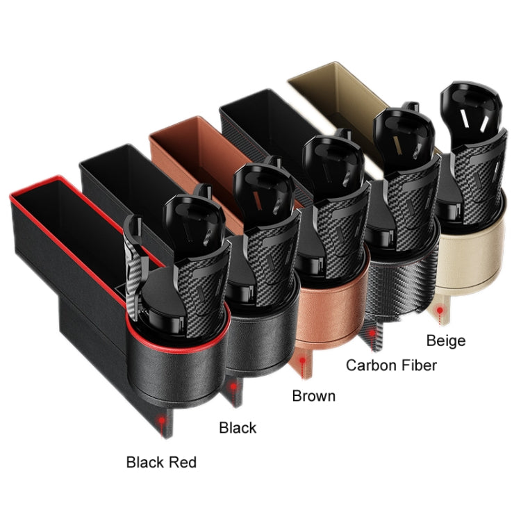 Car Seat Gap Storage Box Car Water Cup Holder Ashtray, Color: Right Beige - free shipping - PMC TechLife - Order now!