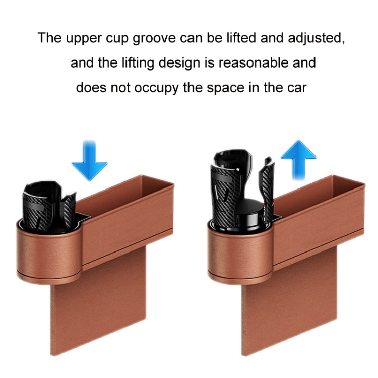 Car Seat Gap Storage Box Car Water Cup Holder Ashtray, Color: Left Black Red - Stowing Tidying by PMC TechLife | Online Shopping South Africa | PMC TechLife | Buy Now Pay Later Mobicred