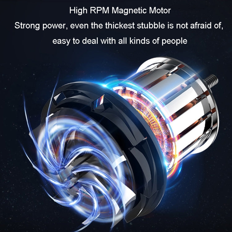 Men Multifunctional Electrical Shaver Rechargeable 5-Blade Shaving Razor(Black) - Electric Shavers by PMC TechLife | Online Shopping South Africa | PMC TechLife | Buy Now Pay Later Mobicred