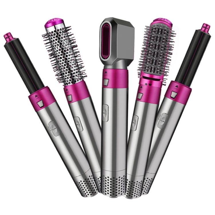 5 In 1 Hot Air Comb Automatic Curling Iron Square Model Hair Styling Comb Curling And Straightening, Plug: UK Plug - free shipping - PMC TechLife - Order now!