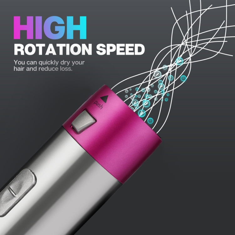 5 In 1 Hot Air Comb Automatic Curling Iron Square Model Hair Styling Comb Curling And Straightening, Plug: UK Plug - free shipping - PMC TechLife - Order now!