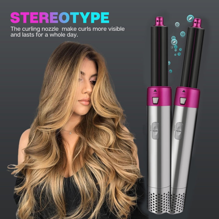 5 In 1 Hot Air Comb Automatic Curling Iron Square Model Hair Styling Comb Curling And Straightening, Plug: EU Plug - Hair Curler by PMC TechLife | Online Shopping South Africa | PMC TechLife | Buy Now Pay Later Mobicred