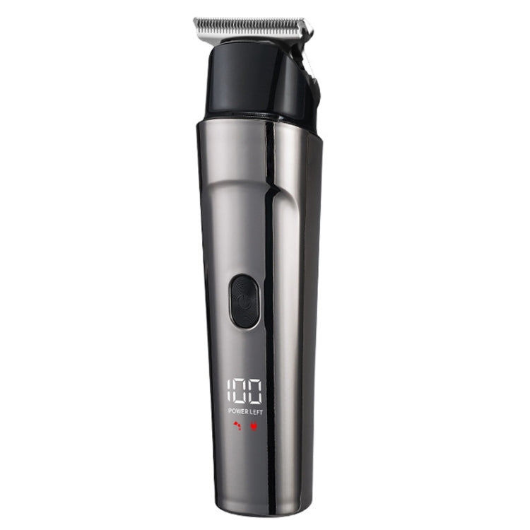 Rechargeable Home Hairdresser Electrical Hair Clippers Hair Shaving Device(Gray) - Shavers & Accessories by PMC TechLife | Online Shopping South Africa | PMC TechLife | Buy Now Pay Later Mobicred