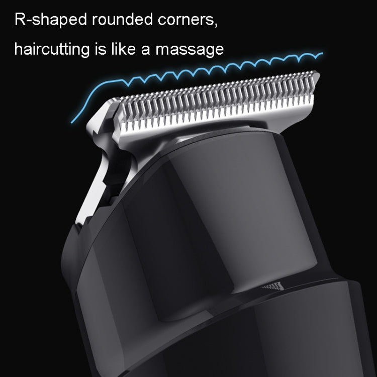 Rechargeable Home Hairdresser Electrical Hair Clippers Hair Shaving Device(Black) - Shavers & Accessories by PMC TechLife | Online Shopping South Africa | PMC TechLife | Buy Now Pay Later Mobicred