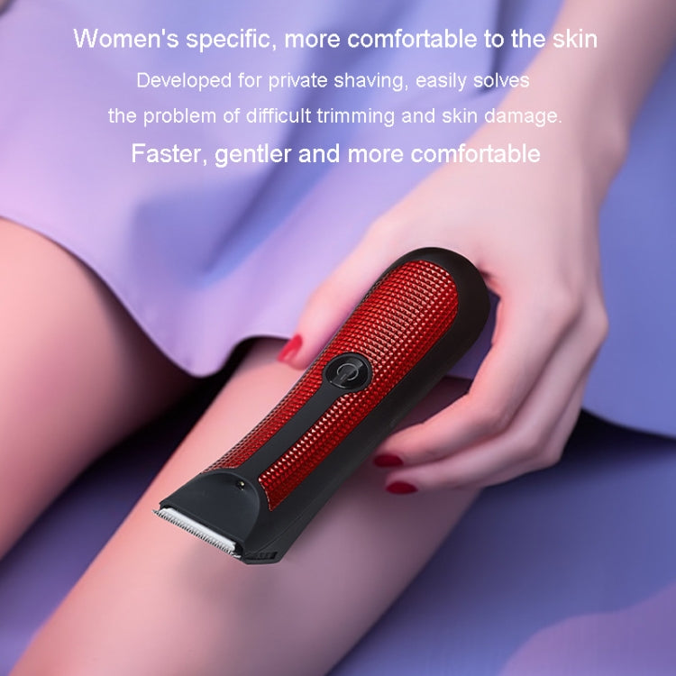 Women Electrical Hair Removal Instrument Shaving Knife Axillary Hair Shaver(Blue) - Shavers & Accessories by PMC TechLife | Online Shopping South Africa | PMC TechLife | Buy Now Pay Later Mobicred