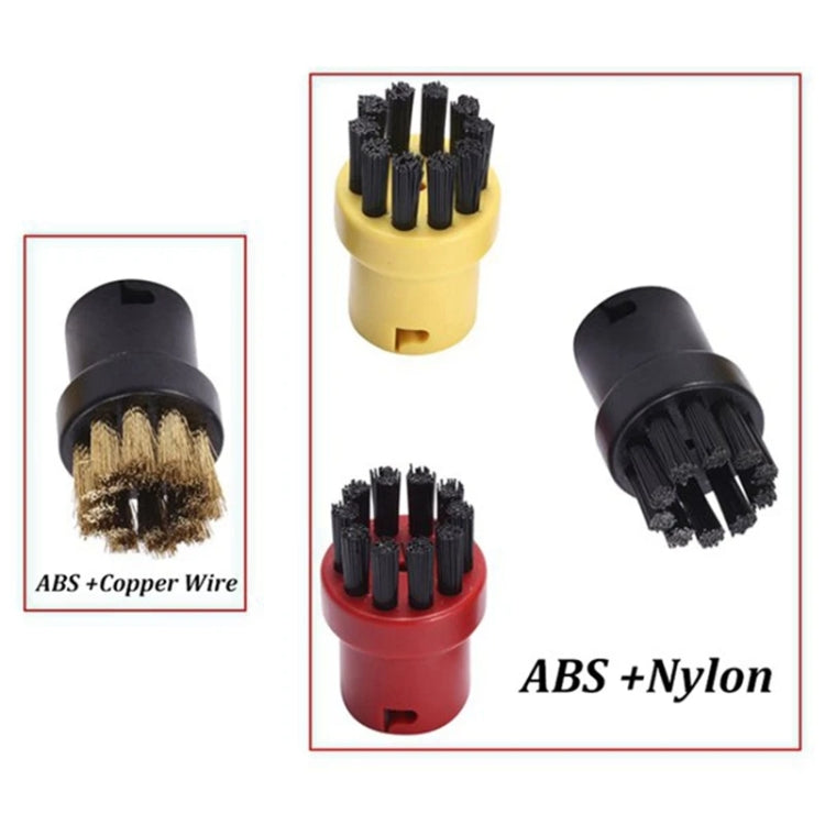 Steam Brush Heads Steamer Accessories For Karcher SC1 / SC2 / SC3 / SC4 / SC5, Style: Yellow - free shipping - PMc TechLife - Order now!