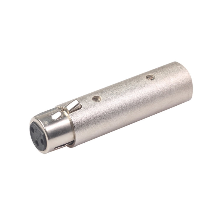 Zinc Alloy Shell Large 3Pin Female XLR to 5Pin XLR Male DMX Signal Lamp XLR Adapter - Microphone Audio Cable & Connector by PMC TechLife | Online Shopping South Africa | PMC TechLife