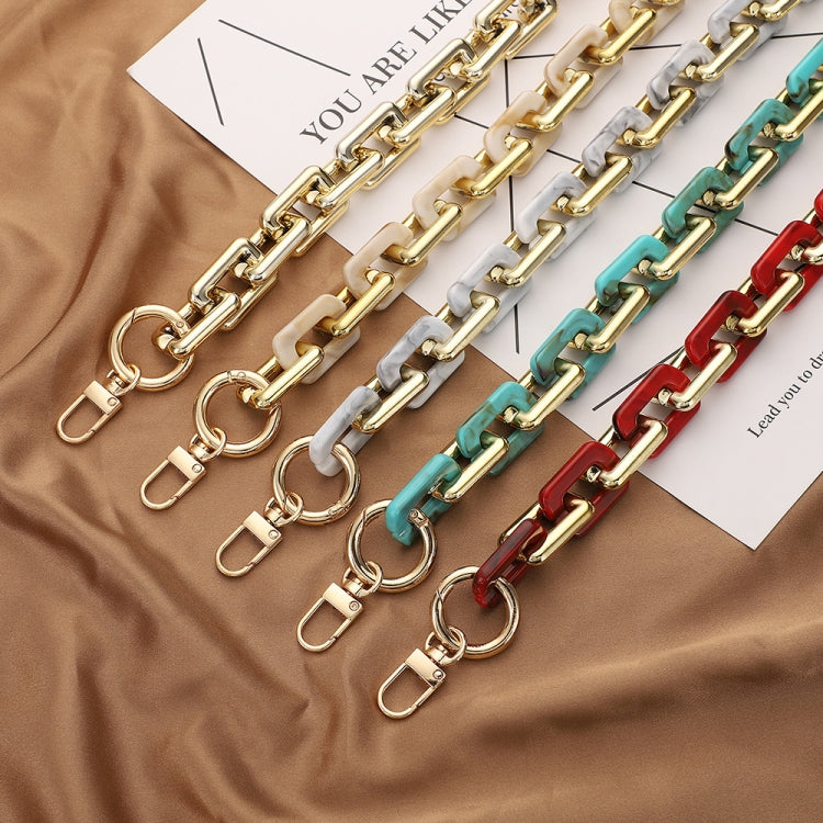 Retro Mobile Phone Chain Lanyard Tortoiseshell Acrylic Resin Bag Chain with Spacer, Spec: L205-2HS-100cm - Lanyards & Wrist Straps by PMc TechLife | Online Shopping South Africa | PMc TechLife | Buy Now Pay Later Mobicred