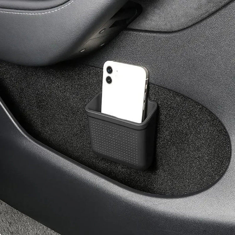 For Tesla Model 3Y Adhesive Sticker Installation Car Silicone Storage Bo(Black) - free shipping - PMC TechLife - Order now!