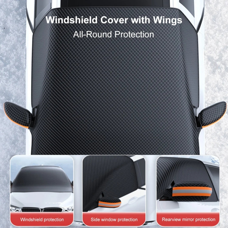 ST-3959 Snow Cover Front Windshield Strong Magnetic Adsorption Car Windshield Cover Oxford Cloth Comprehensive Protection - Window Foils & Solar Protection by PMC TechLife | Online Shopping South Africa | PMC TechLife | Buy Now Pay Later Mobicred