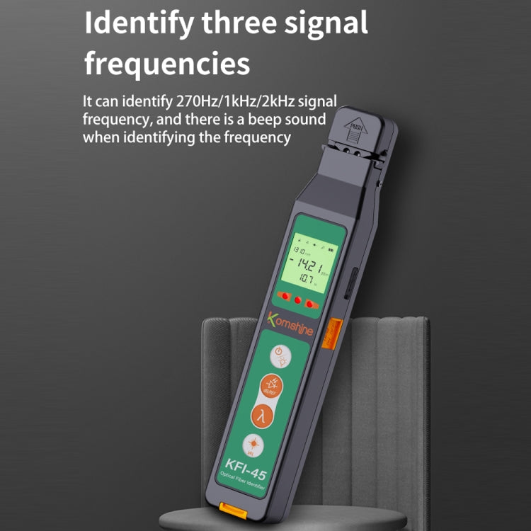 Komshine Optical Fiber Signal Direction Identification Instrument, Model: KFI-45-G - Fiber Optic Test Pen by Komshine | Online Shopping South Africa | PMC TechLife | Buy Now Pay Later Mobicred