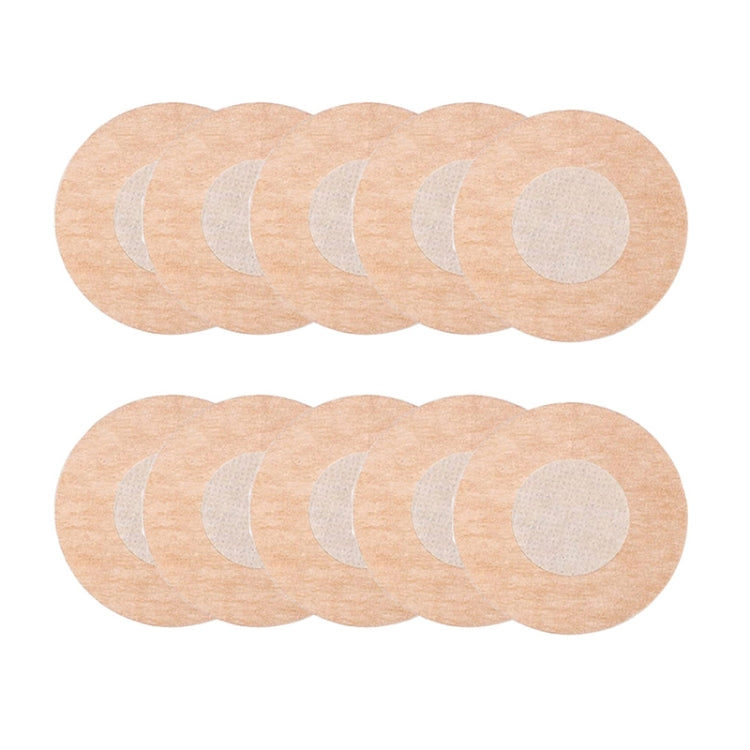 10pcs /Pack Disposable Anti-Bump Invisible Breathable Breast Patch, Model: Round(OPP Bag) - free shipping - PMC TechLife - Order now!