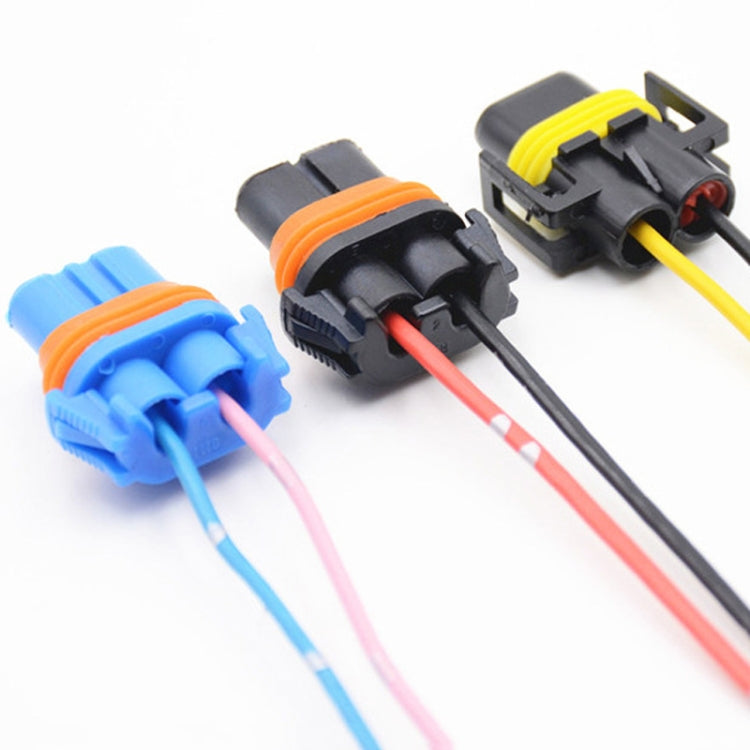 1pair For 9006 Car Headlight Socket Light Holder Plug With Cable - free shipping - PMC TechLife - Order now!
