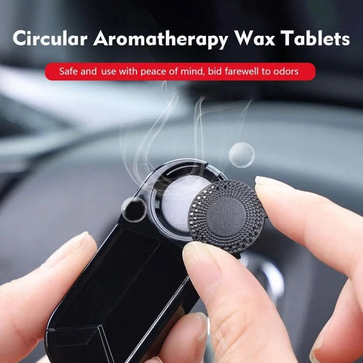 Car Solar Anti-Theft Alarm LED Warning Light With Aromatherapy(Red Light) - Warning Lights by PMC TechLife | Online Shopping South Africa | PMC TechLife